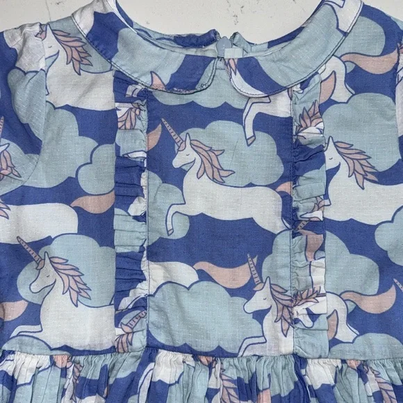 Mini Boden Peter Pan Collar Dress - Picture 3 of 6